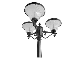 Парковый фонарь LED IP65 с гарантией Светодиодный парковый фонарь черный для аллей, парков и ЖК